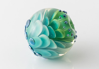 Dahlia Lampwork Bead