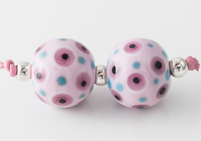 Dotty Lampwork Beads