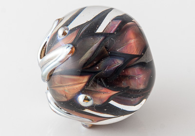 Dahlia Lampwork Bead