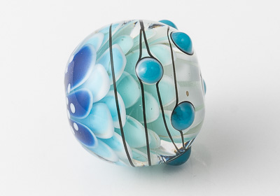 Dahlia Lampwork Bead