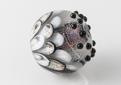 Lampwork Dahlia Bead