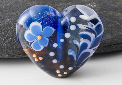 Lampwork Heart Bead