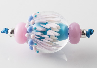 Swirly Lampwork Bead Set