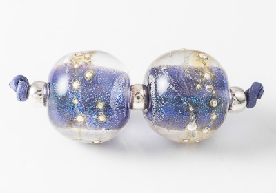 Dichroic Lampwork Beads