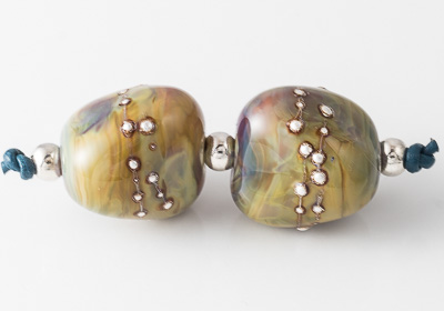 Pastel Lampwork Beads