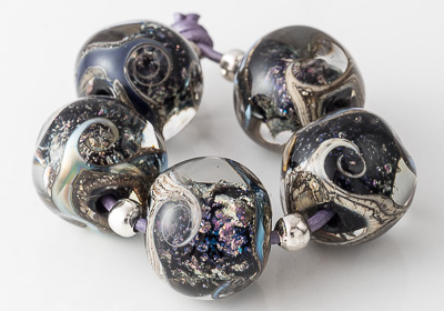 Shimmer Lampwork Beads