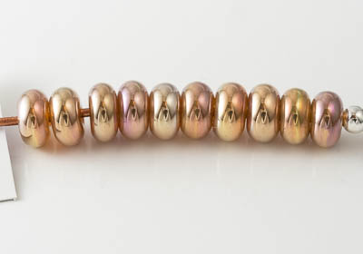 Spacer Beads - Pink Helios