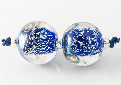 Dichroic Lampwork Beads