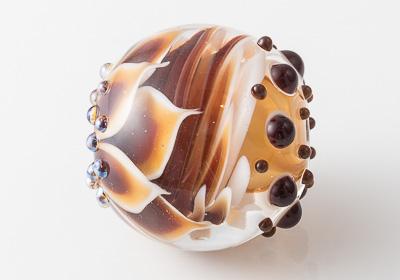 Dahlia Lampwork Bead