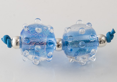 Dichroic Lampwork Beads