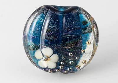 Lampwork Dichroic Focal Bead