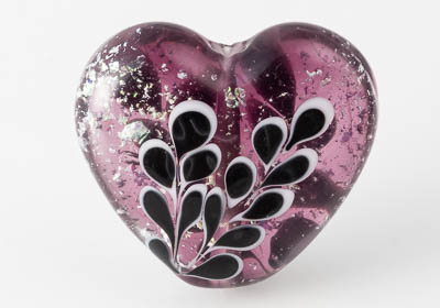 Lampwork Heart Bead