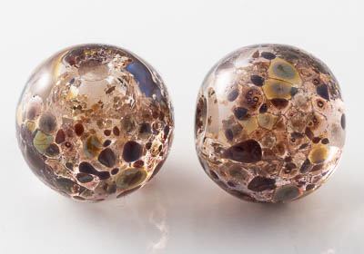 Glittery Lampwork Beads