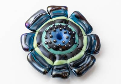 Flower Lampwork Bead