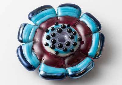 Flower Lampwork Bead