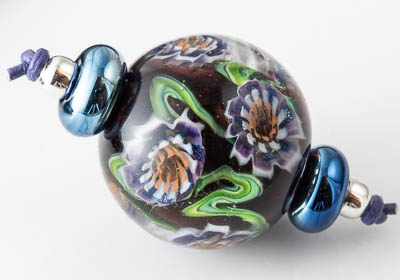 Lampwork Flower Murrini Bead Set