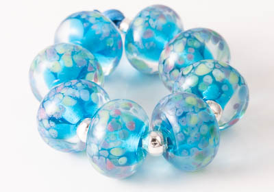 Fritty Lampwork Beads