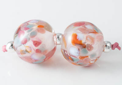 Glittery Lampwork Beads