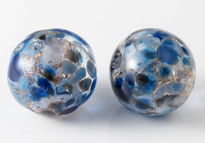 Glittery Lampwork Beads