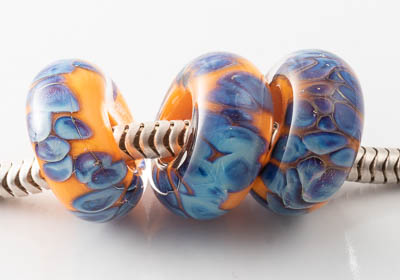 "Carnival" Lampwork Charm Beads