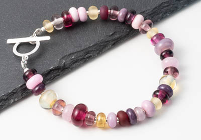 Summer Lampwork Bracelet