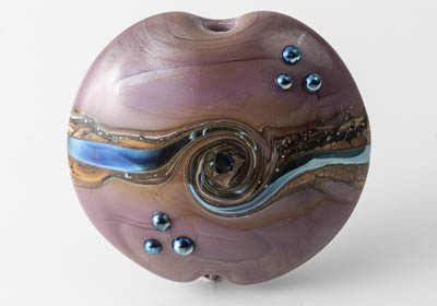 Purple Lampwork Bead