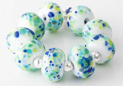 Fritty Lampwork Beads