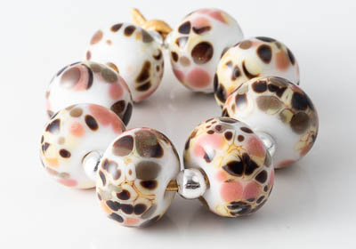 Fritty Lampwork Beads