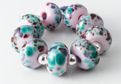 Fritty Lampwork Beads