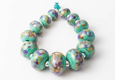 Fritty Lampwork Beads