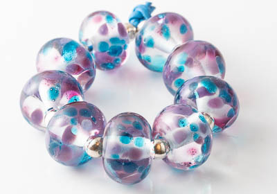 Fritty Lampwork Beads