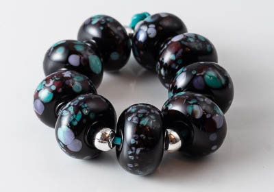 Fritty Lampwork Beads