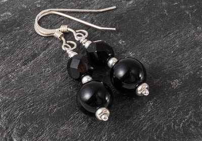 Black Onyx Earrings