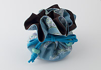 Turquoise/Brown Gift Bag Turquoise/Brown Gift Bag