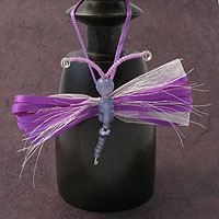 Purple Bead Butterfly