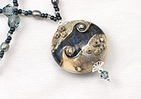Beautiful hand-made lampwork beads by UK lampwork artist