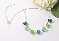 "Fresh Grass" Necklace