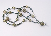 Satelite Lampwork Necklace