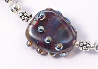 "Terranova" Lampwork Bracelet in Detail