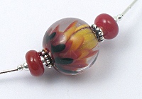 "Hot House Flower" Necklace In Detail