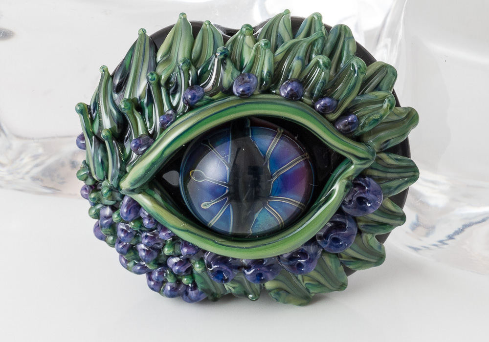 Dragon's Eye Lampwork Bead by Ciel Creations
