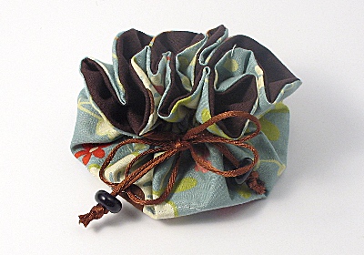 Turquoise Jewellery Pouch