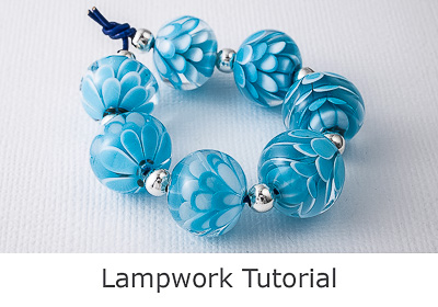 Lampwork Tutorial - Dahlia Beads