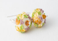 Flower Lampwork Earrings alternative view 1