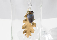 Oak Acorn Pendant Necklace alternative view 1