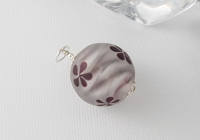 "Marble" Lampwork Pendant