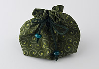 Green Jewellery Pouch