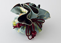 Turquoise Flower Gift Bag Turquoise Flower Gift Bag