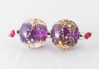 Dichroic Lampwork Beads