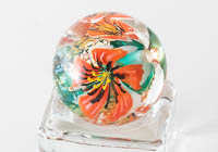 Lampwork Flowery Murrini Bead alternative view 1